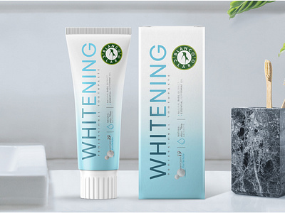 Toothpaste - Whitening Packaging Design