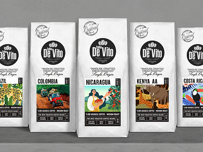 Filter Coffee Bean Packaging Design