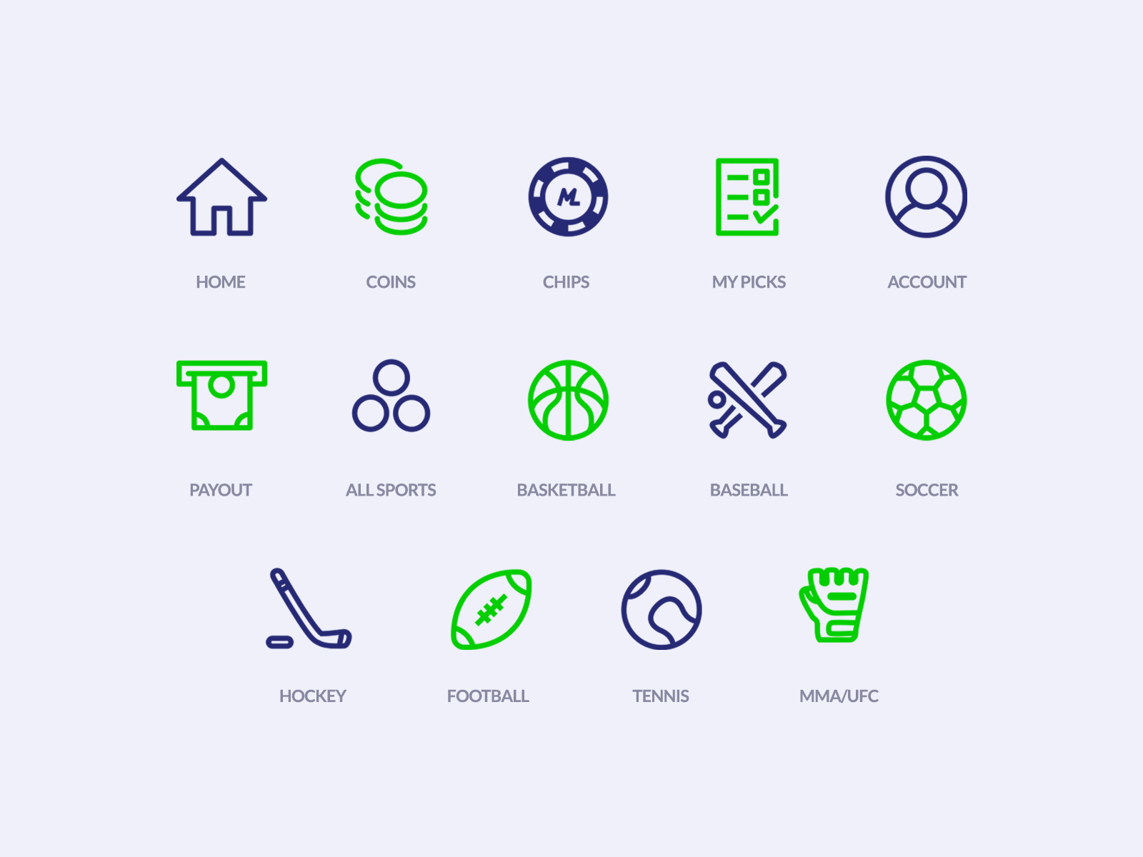 Sports Betting Icon by Stefano Okti on Dribbble