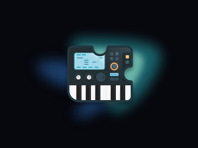 Syntorial - App Icon app icon appicon design ios ios app icon synth synthesizer synthesizer app