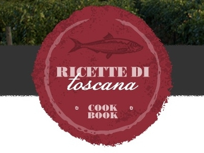 Ricette di Toscana cook fish food recipes shabbychic tuscany typography