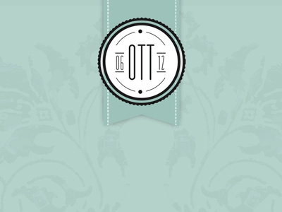 wedding invitation element date design elegant manetti stamp wedding