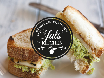 Juls' kitchen logo by Debora Manetti on Dribbble