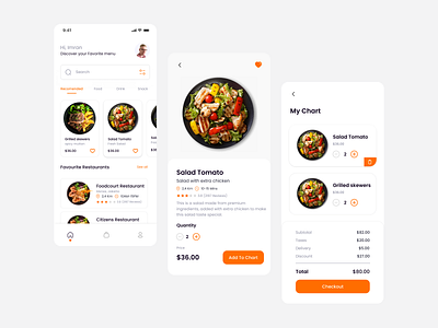 Mobile App for order foods