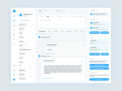 Web Dashboard Feed UI/UX Design