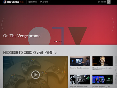The Verge Video Hub