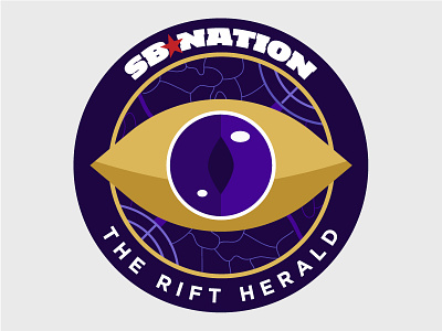 The Rift Herald Logo esports leagueoflegends logo lol polygon rift sbnation