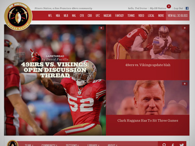 SB Nation United redesign responsive sports