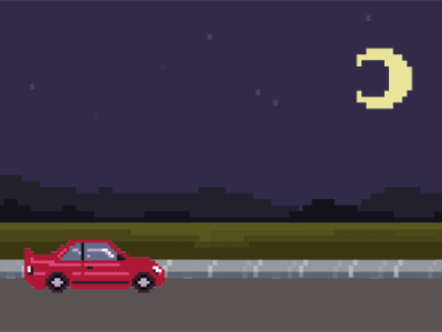 Bawl So Hard: Night Drive anitmation gif illustration long form sb nation vox media