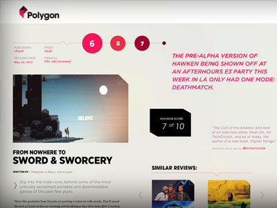 Polygon Moodboard Direction One (selected) branding concept gotham moodboard polygon sleeptest typography vox web design