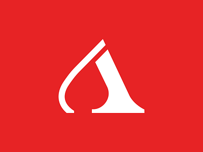 A letter monogram branding design graphic design illustration logo typography ui vector