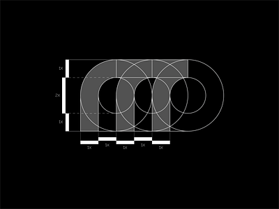 Grid study branding design graphic design logo