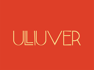 Ulliuver-Logotype study branding design graphic design illustration logo