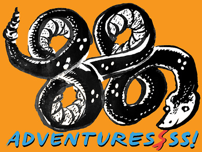 88 Adventures! Snake Logo