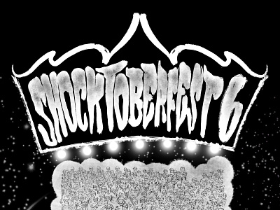 Shocktoberfest 6 (2021) avalon design graphic design halloween illustration movie theater poster shocktoberfest