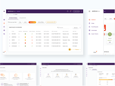 web plataform dashboard web