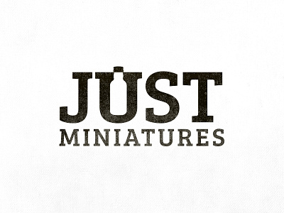 Just Miniatures Logo Design