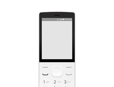 KaiOS Mobile mockups by virat ahuja basic feature phone mockup feature phone kaios kaios mobile kaios mobile phone mockup
