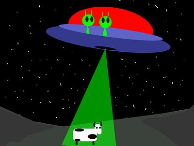 Little Aliens graphic design illustration