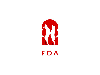 Foxtrot Academy - Logo concept brand dance design fox graphic illustration logo
