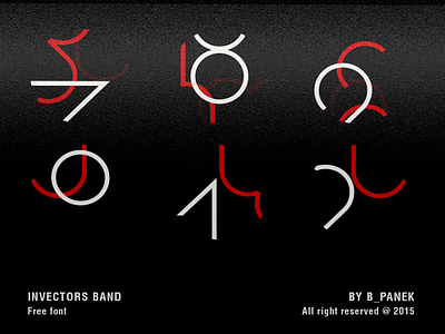 Invectors Band / Font