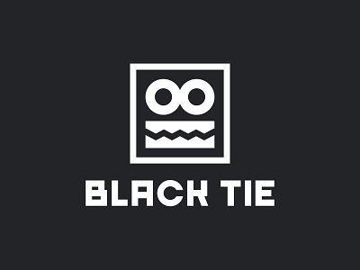 BLACK TIE branding camera design emblem identity ildanflash logo logotype mark video