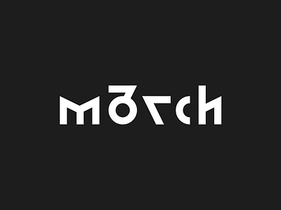 March design ildanflash logo logotype typography