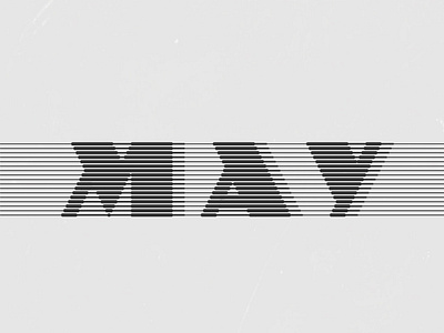 May 12typemonth ildanflash logo typography