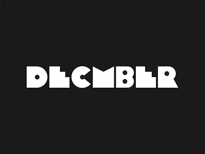december 12typemonth ildanflash logo typography