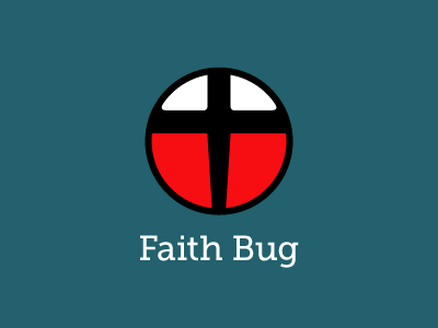 Faith Bug Logo christian identity logo