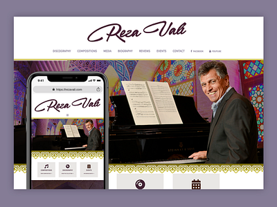 Reza Vali Website