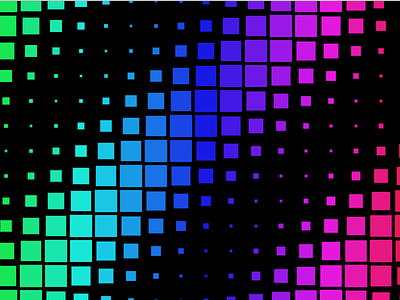 rainbow sin( coord sum ) squares