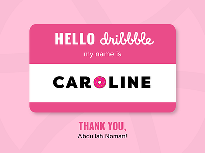 Hello, Dribbble!