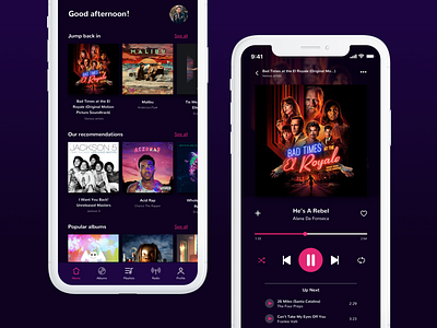 Daily UI 009 - Music Player