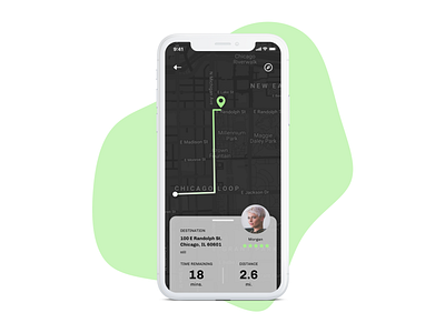 Daily UI 020 - Location Tracker app clean daily ui daily ui 020 daily ui challenge design location tracker map mobile app design tracker ui ux