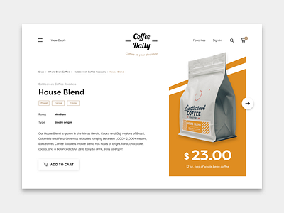 Daily UI 030 - Pricing coffee daily ui daily ui 030 daily ui challenge ecommerce pricing pricing page product page ui