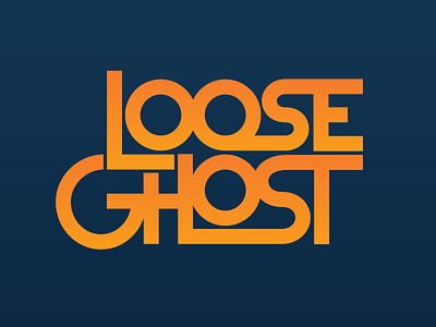 Loose Ghost Logo branding design idenity illustration illustrator logo logotype typography
