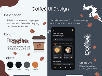 Mobile UI Coffee Shop