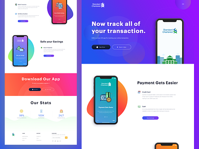 Simple Landing Page Concept