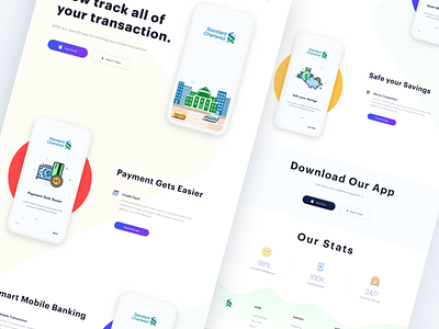 Simple Landing Page Concept V3