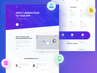 Landing Page V2 by Naoshad Alam on Dribbble