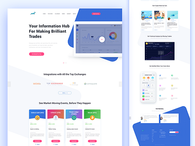 Homepage by Naoshad Alam on Dribbble