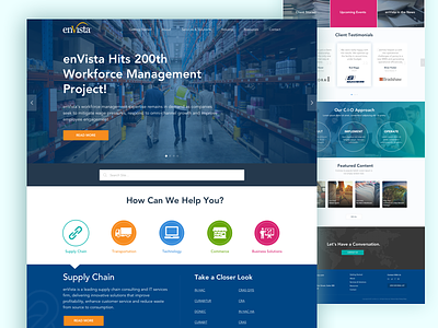 Envista Homepage
