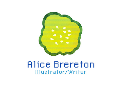 New Icon/Logo/Pickle Slice Thing? cute design illustration logo photoshop pickle texture