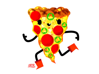 Pizza! childrens book illustration cute design food food art illustration photoshop pizza texture za