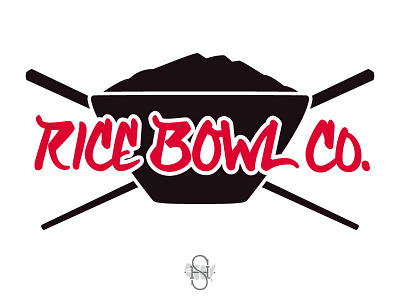 Rice Bowl Co. Logo 50states50brands branding identity logo mark type