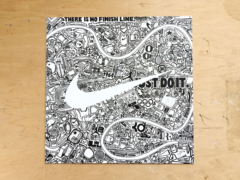 nike custom logo