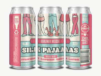 Silk Pajamas Beer Can