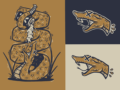 Pick Your Poison animal beer beer can branding brewery cartoon design flash art illustration logo mascot poison serpent snake tattoo vector whiskey