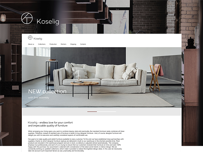 Website for selling furniture branding design graphic design logo ui ux web website